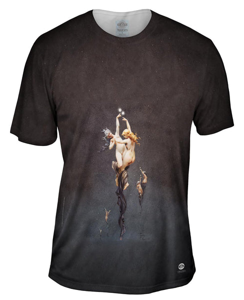 Luis Ricardo Falero - "Twin Stars" (1881)&nbsp;Mens T-Shirt