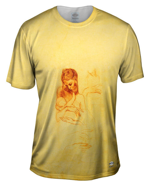 Pablo Picasso - "Mother and Child" (1921) Mens T-Shirt
