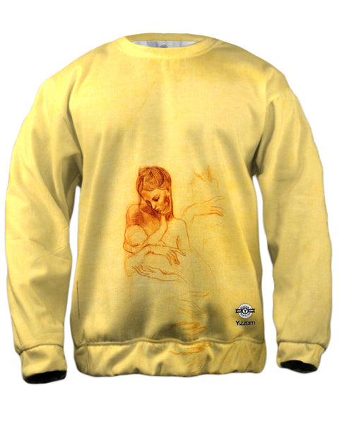 Pablo Picasso - "Mother and Child" (1921) Mens Sweatshirt