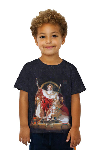 Kids Jean Auguste Dominique Ingres - "Napoleon on His Imperial Throne" (1806)
