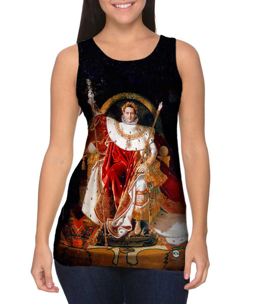 Jean Auguste Dominique Ingres - "Napoleon on His Imperial Throne" (1806)&nbsp;Womens Tank Top
