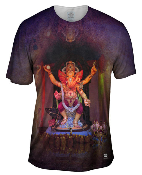Kirti Krishna Badkundri - "Lord Ganesha Idol Karnataka"&nbsp;Mens T-Shirt