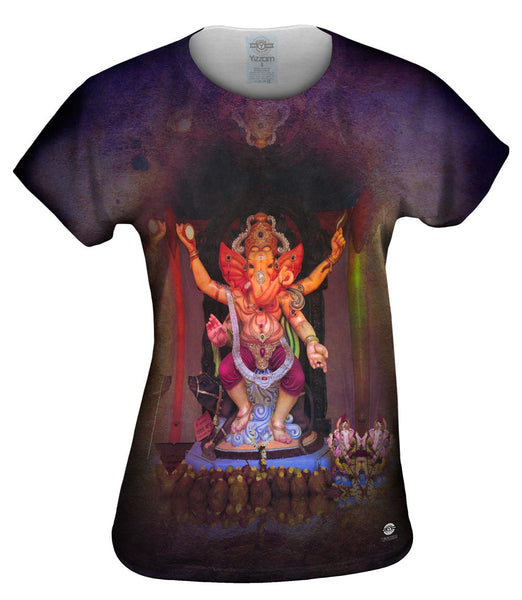 Kirti Krishna Badkundri - "Lord Ganesha Idol Karnataka"&nbsp;Womens Top