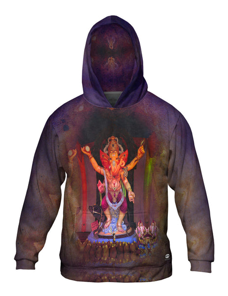 Kirti Krishna Badkundri - "Lord Ganesha Idol Karnataka" Mens Hoodie Sweater