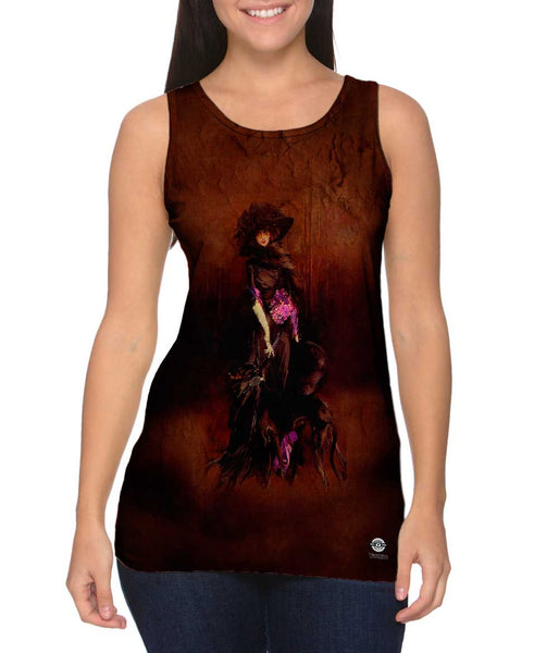 Giovanni Boldini - "Portrait Marchesa Luisa Casati Greyhound" (1908)&nbsp;Womens Tank Top