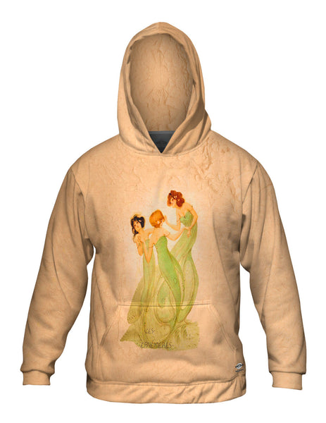 Raphael Kirchner  - "Les Ephemeres"&nbsp;Mens Hoodie Sweater
