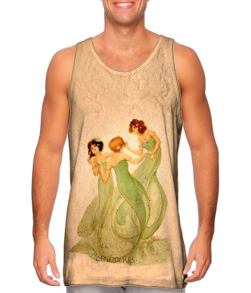 Raphael Kirchner  - "Les Ephemeres"&nbsp;Mens Tank Top
