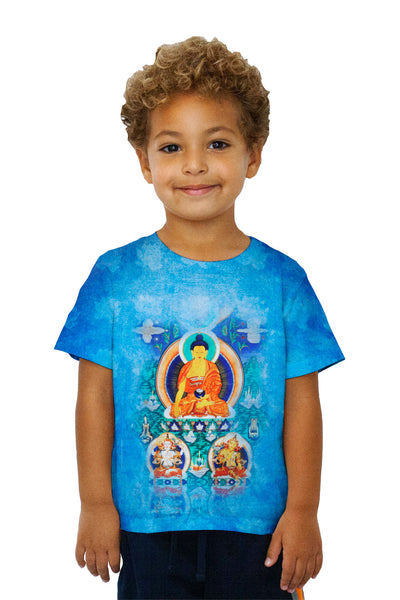 Kids Chenrezig and Manjushri - "Shakyamuni" Kids T-Shirt