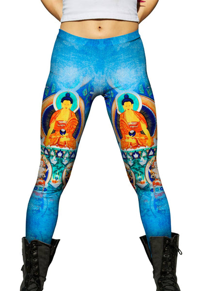 Chenrezig and Manjushri - "Shakyamuni"&nbsp;Womens Leggings