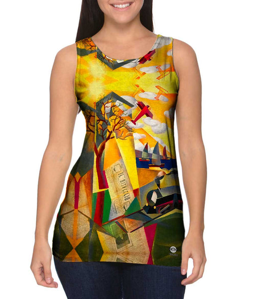 Giulio dAnna - "The Antelucan Hourglass"&nbsp;Womens Tank Top