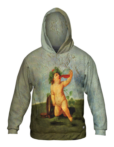 Guido Reni - "Drinking Bacchus" (1623)&nbsp;Mens Hoodie Sweater