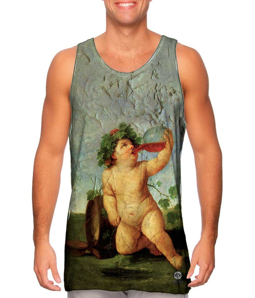 Guido Reni - "Drinking Bacchus" (1623)&nbsp;Mens Tank Top