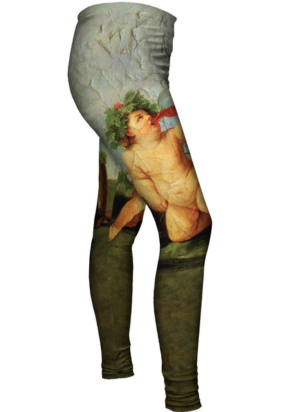 Guido Reni - "Drinking Bacchus" (1623)&nbsp;Womens Leggings