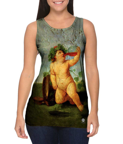 Guido Reni - "Drinking Bacchus" (1623)&nbsp;Womens Tank Top