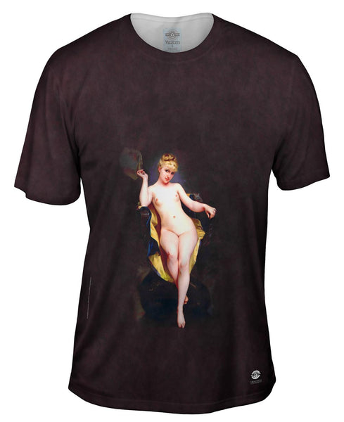 Luis Ricardo Falero - "Falero Luis Riccardo La Pose" (1879)&nbsp;Mens T-Shirt