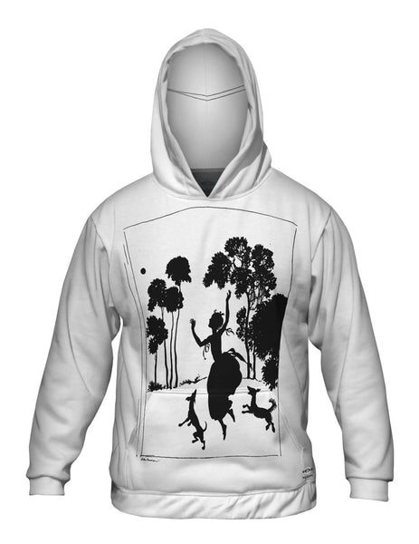 Arthur Rackham - "Cinderella Silhouette Illustration" (1919)&nbsp;Mens Hoodie Sweater