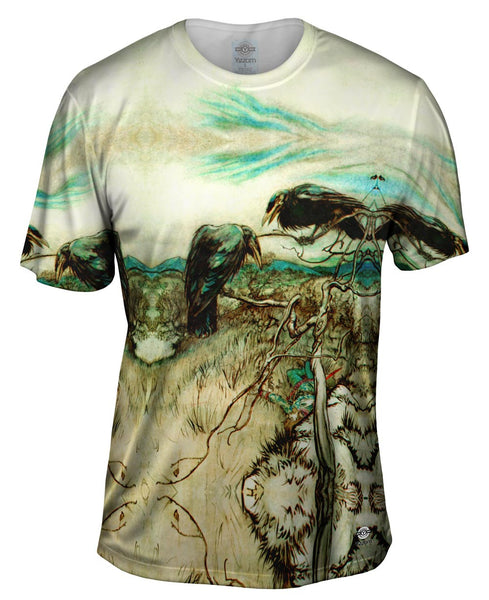 Arthur Rackham - "The Twa Corbies" (1919)&nbsp;Mens T-Shirt