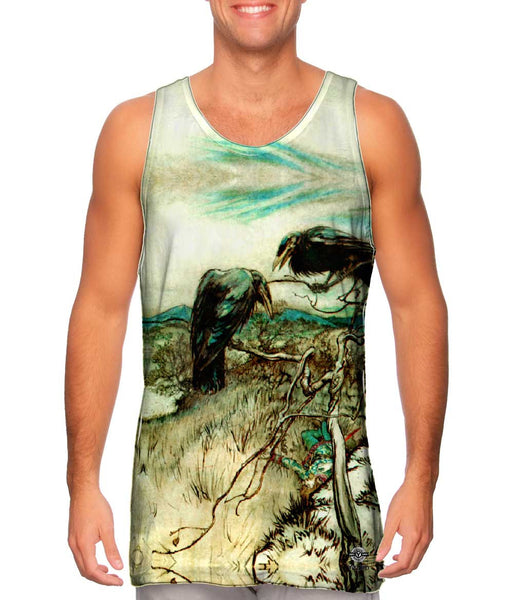 Arthur Rackham - "The Twa Corbies" (1919) Mens Tank Top