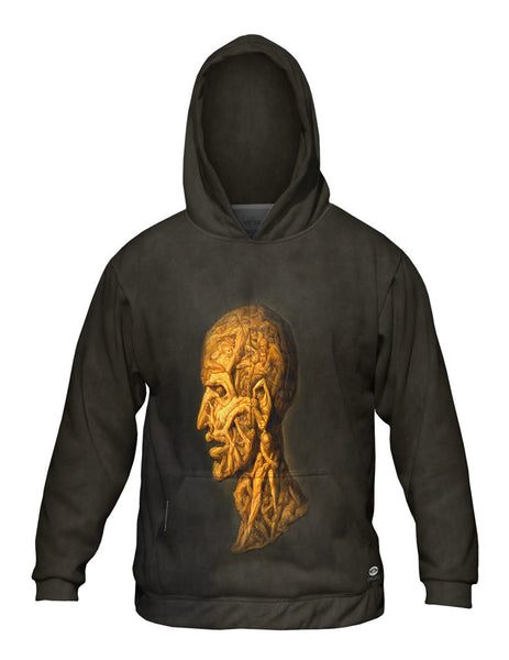 Giuseppe Arcimboldo - "Head Of A Man Composed Of Nude Figures Wrestling" (1929)&nbsp;Mens Hoodie Sweater