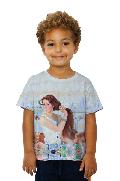 Kids Zinaida Serebriakova - "Serebryakova Self Portrait" (1909)&nbsp;Kids T-Shirt