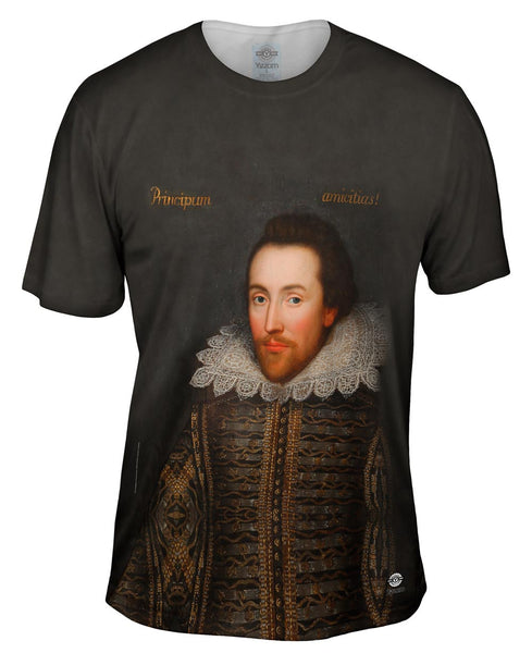 Cobbe - "Portrait of Shakespeare" (1610) Mens T-Shirt