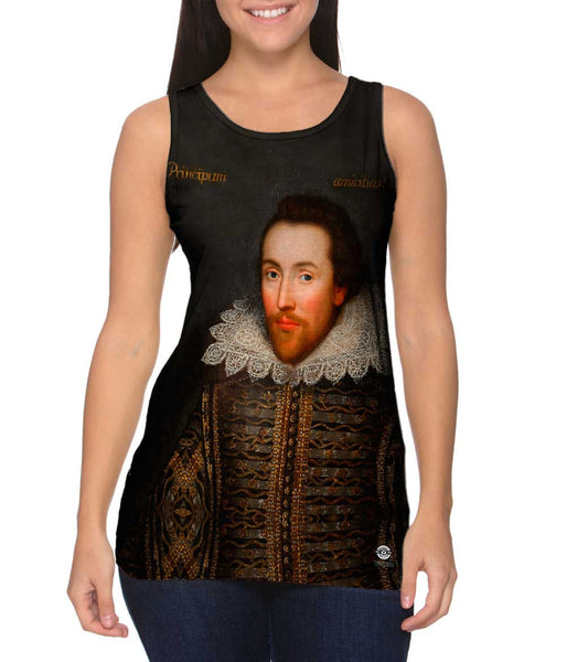 Cobbe - "Portrait of Shakespeare" (1610) Womens Tank Top