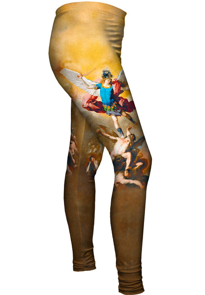 Luca Giordano - "Luca Fallen Angels" (1666)&nbsp;Womens Leggings
