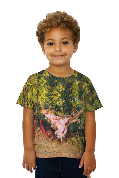 Kids Giovanni Boldini - "The Hammock"&nbsp;Kids T-Shirt