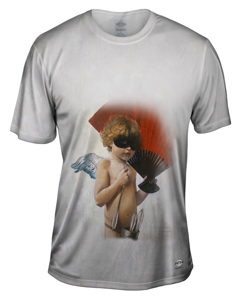 Franz Stuck - "Cupid at The Masked Ball" (1887)&nbsp;Mens T-Shirt