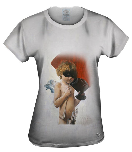 Franz Stuck - "Cupid at The Masked Ball" (1887)&nbsp;Womens Top
