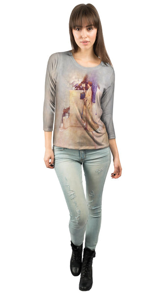 William Russell Flint - "Princess Ida" (1909)&nbsp;Womens 3/4 Sleeve