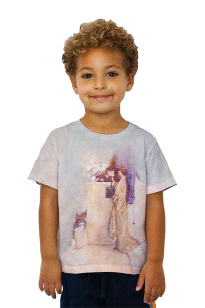 Kids William Russell Flint - "Princess Ida" (1909)&nbsp;Kids T-Shirt