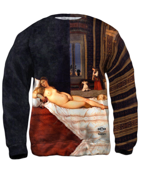 Venus of Urbino - "Tiziano Vecellio" (1538) Mens Sweatshirt