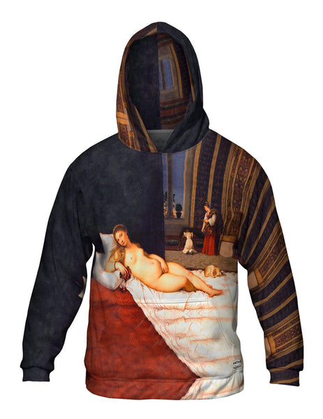 Venus of Urbino - "Tiziano Vecellio" (1538) Mens Hoodie Sweater