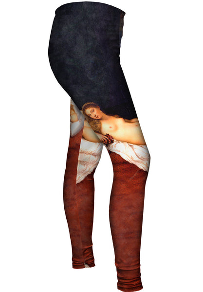 Venus of Urbino - "Tiziano Vecellio" (1538)&nbsp;Womens Leggings