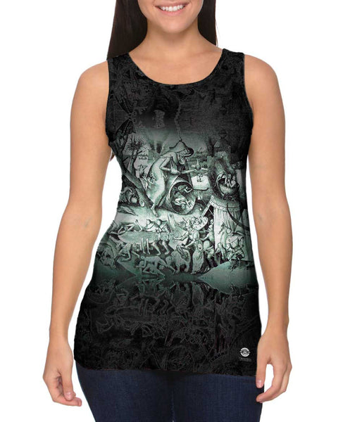 Pieter Bruegel the Elder - "The Seven Deadly Sins or the Seven Vices" (1558)&nbsp;Womens Tank Top