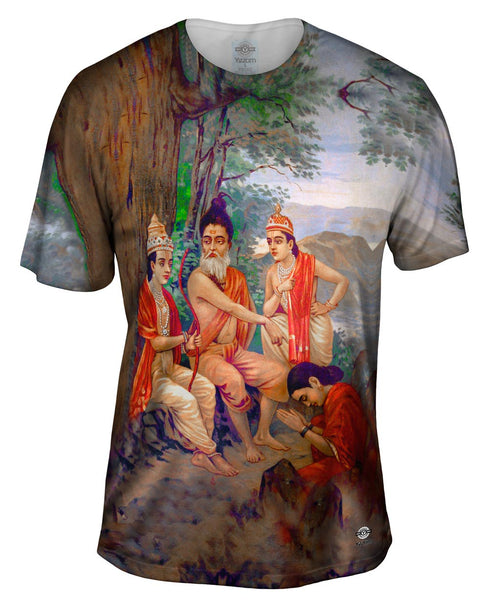 Raja Ravi Varma - "Release of Ahalya "&nbsp;Mens T-Shirt