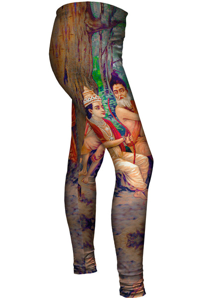 Raja Ravi Varma - "Release of Ahalya "&nbsp;Womens Leggings