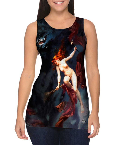 Luis Ricardo Falero - "The Witches Sabbath" (1880) Womens Tank Top