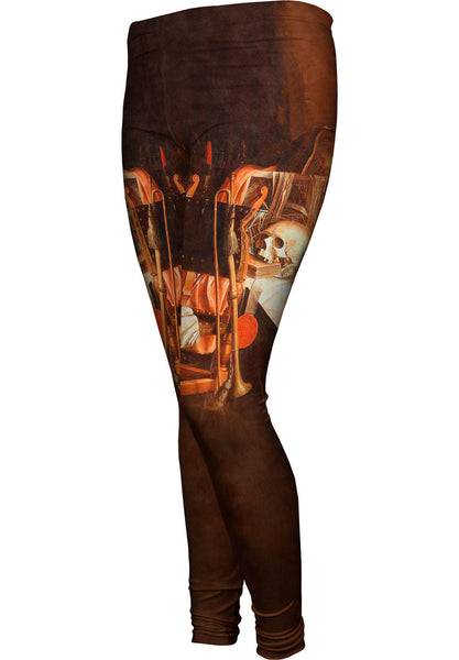 Franciscus Gysbrechts - "Vanitas "&nbsp;Womens Leggings