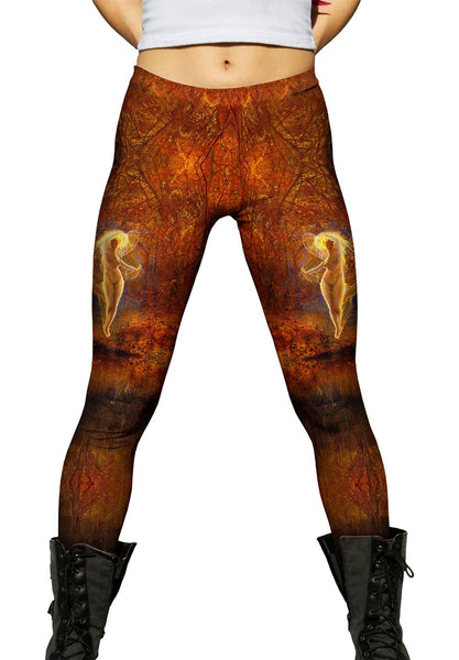 John Atkinson Grimshaw - "Dame Autumn has a mournful face" (1871)&nbsp;Womens Leggings