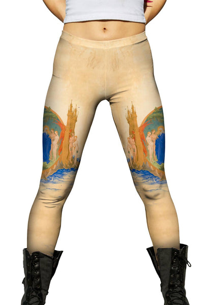 Jean-Hippolyte Flandrin - "Polytes, fils de Priam, observant les mouvements des Grecs vers Troie" (1834)&nbsp;Womens Leggings