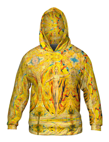 William Blake - "The Sun at His Eastern Gate" (1816) Mens Hoodie Sweater