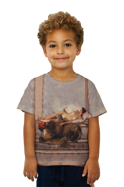 Kids Sir Lawrence Alma-Tadema - "In the Tepidarium" (1881) Kids T-Shirt