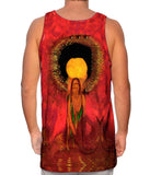 Odilon Redon - "The Flame Goddess of Fire" (1896)