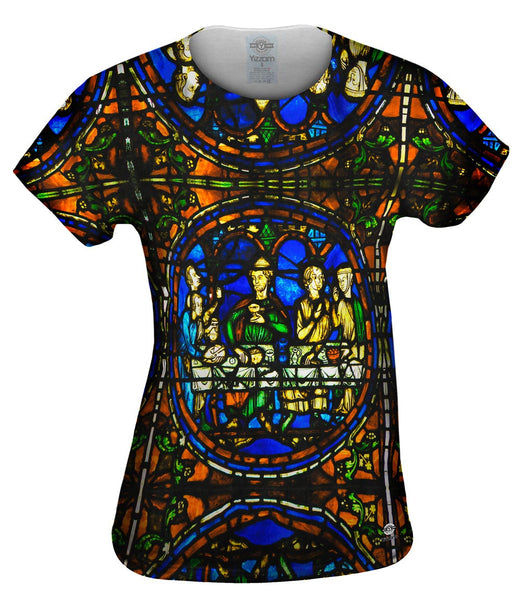 Vitrail Chartres - "Notre-Dame de Chartres cathedral"&nbsp;Womens Top