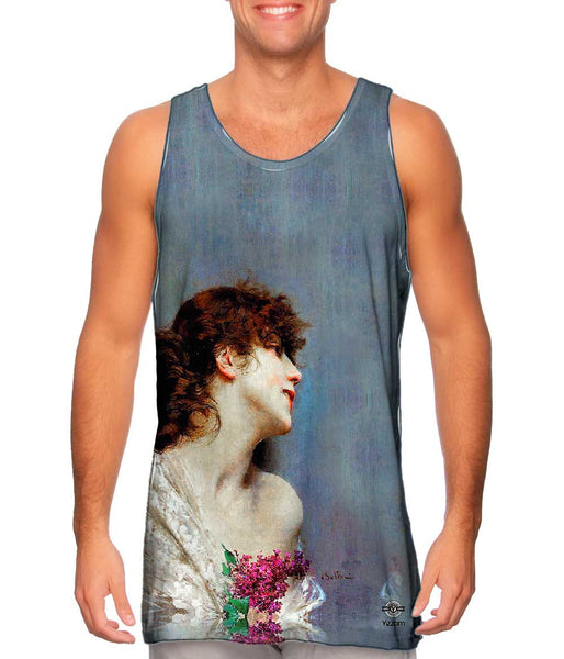 Giovanni Boldini - "Profile of a Young Woman"&nbsp;Mens Tank Top