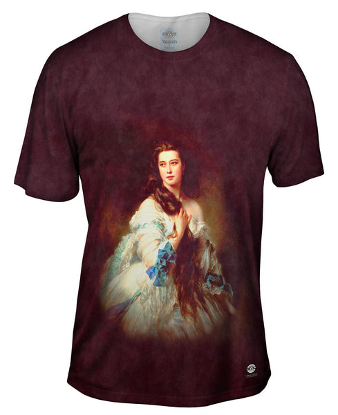 Franz Xaver Winterhalter - "Varvara Rimskaya-Korsakova"&nbsp;Mens T-Shirt