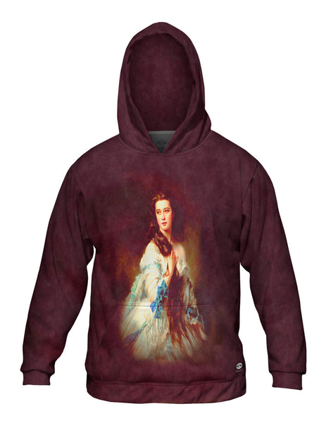 Franz Xaver Winterhalter - "Varvara Rimskaya-Korsakova"&nbsp;Mens Hoodie Sweater