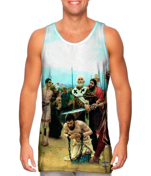 Ilya Repin - "St Nicholas Saves Three Innocents from Death" (1888)&nbsp;Mens Tank Top